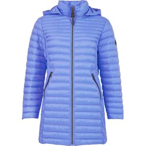 Frandsen Licht Gewatteerde Jas met Capuchon Blauw Maat 44