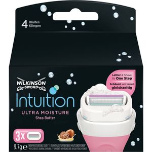 Wilkinson Sword Intuition Ultra Moisture Scheermesjes 3 stuks