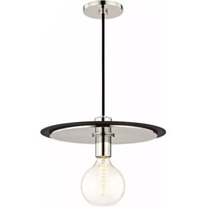 TooLight APP1214-1CP Hanglamp Zwart - Moderne Verlichting met 1 Lichtpunt