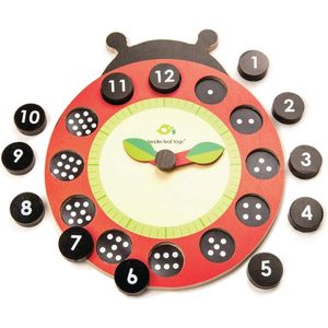 Tender Toys Vormenpuzzel Lieveheersbeestje Junior Hout 12 Stukjes