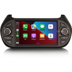 Carplay voor Fiat Fiorino Qubo | 2008 t/m 2020 | Android 12 | Draadloos Apple Carplay & Android auto | 4GB + 64GB | 8-Core processor | Cartronix | 2025 model | 2008 2009 2010 2011 2011 2012 2013 2014 2015 2016 2017 2018 2019 2020 | Bluetooth & Wifi