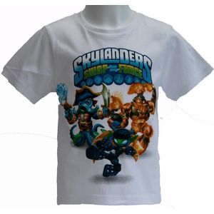 T-Shirt skylanders wit maat 104/110