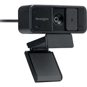 Kensington W1050 1080p Webcam - Twee microfoons - Met Ruisonderdrukking - Zwart