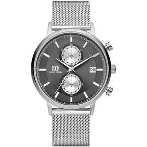 Danish Design IQ64Q1215 horloge heren - zilver - edelstaal
