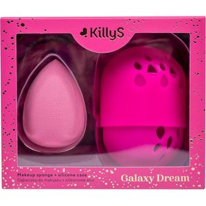Galaxy Dream make-up spons met siliconen hoesje