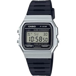 Casio horloge F-91WM-7ADF met datumaanduiding