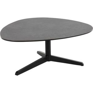 Sohome Organische Salontafel Sharod Keramiek, 84 x 77cm - Zwart