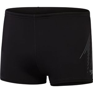 Speedo Hyper Boom Placement Aquashort Zwart/Grijs Heren Sportzwembroek - Maat 7