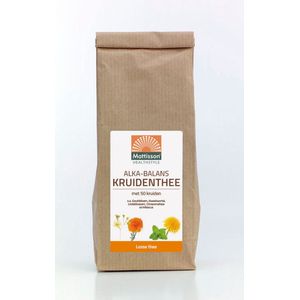 Mattisson - AlkaBalans Zuur Base Kruidenthee - Losse thee - Mix van 50 Biologische Kruiden - 100 Gram