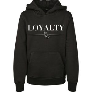 Mister Tee - Loyalty Kinder hoodie trui - Kids 110 116 - Zwart