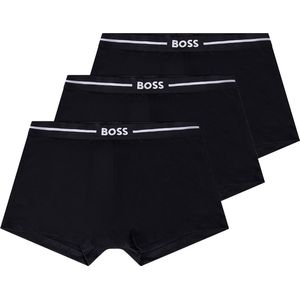 HUGO BOSS Bold trunks (3-pack) - heren boxers kort - zwart - Maat: XXL