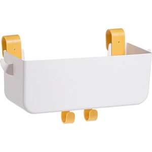 Bedorganizer om op te hangen, robuust nachtkastje, caddy om op te hangen, slaapzaal, bed, opbergmand, bedvak, opbergtas voor boek, tijdschrift, speelgoed, mobiele telefoon, hoofdtelefoon
