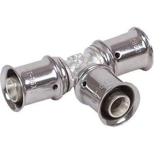 KeKelit Kelox T-stuk -  32mm pers messing