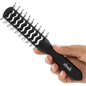 Dubbelzijdige Föhnborstel - Skeletborstel voor Effectieve Styling en Optimale Doorbloeding - Unisex Haarborstel voor Dames, Heren en Kinderen