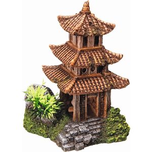 Nobby aqua deco asian tempel - 10 x 9 x 14,5 cm
