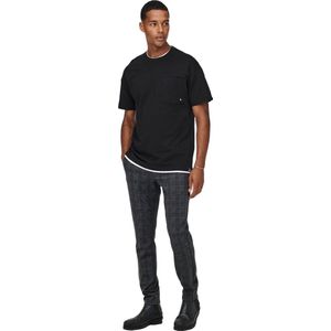 Only & Sons Broek Onsmark Check Pants Hy Gw 9887 Noos 22019887 Black Mannen Maat - W29 X L30