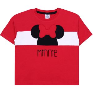 DISNEY Minnie Mouse - Rood T-shirt voor meisjes