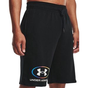 Under Armour Rival Fleece Lockertag Short-BLK - Maat MD