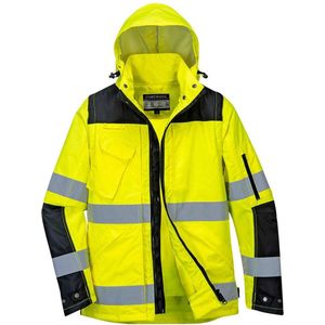 Pro High-visibility werkjas 3 in 1 jas Geel C469