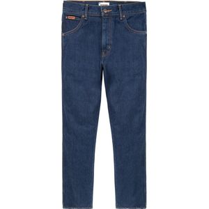Wrangler Texas Medium Stretch Darkstone Heren Regular Fit Jeans - Donkerblauw - Maat 40/32