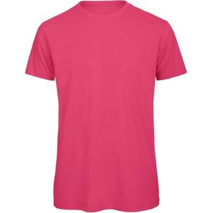 Senvi 5 pack T-Shirt -100% biologisch katoen - Kleur: Fuchsia- XXL