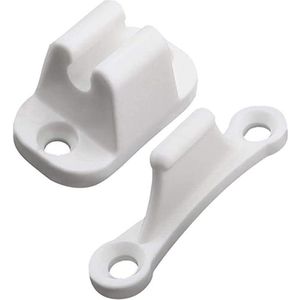 Deurstopper clipkit voor caravans en campers - T-vormige deurstop bevestigingsklemmen (1 set)