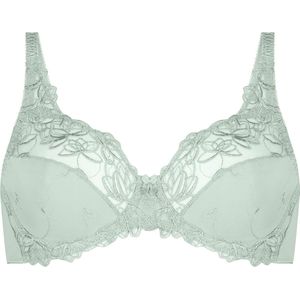 Hunkemöller Dames Lingerie Niet-voorgevormde beugel bh Diva - Groen - maat F70