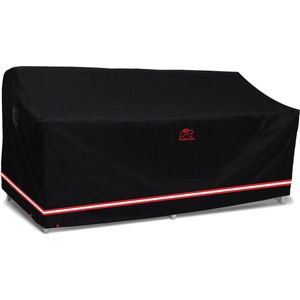 Garden Sofa Cover, Garden Bench Cover, Waterproof for 3-4 Seater Garden Sofa, Garden Sofa Cover, No Fading Within 2 Years, Black, 236 x 102 x 89 cm