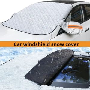 Auto Voorruit Sneeuwschild - Winter Auto Cover voor Voorruit, Anti-IJs en Vorst Bescherming, Sneeuwbedekking Buiten, Sneeuwbescherming, IJsbeschermer, Vorstbeveiliging voor Auto
