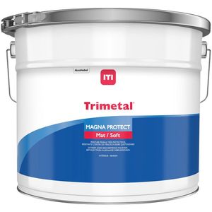 Trimetal Magna Protect - Fluweelmatte watergedragen binnenmuur verf extreem bestand ( 2 in 1 ) - Kleur Wit - 10 L