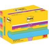 Memoblok 3m post-it 622-12ss-play | Doos a 12 stuk