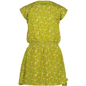 4PRESIDENT Meisjes jurk - AOP Army Green - Maat 116 - Meisjes jurken