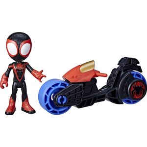 Marvel Spidey and His Amazing Friends Miles Motorcycle