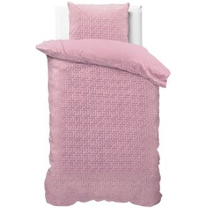 Sleeptime Fashion Dekbedovertrek - 140x200/220 + 1 kussenslopen 60x70 - Roze - Lits-Jumeaux