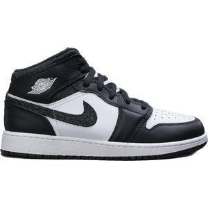 Air Jordan 1 Mid SE GS 'Panda Elephant' - FB9909-001 - Maat 40 - PANDA Zwart Wit - Schoenen