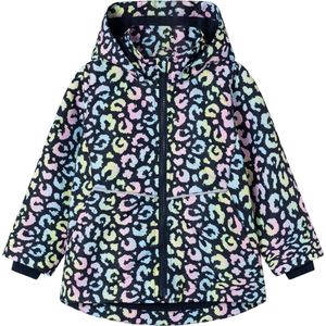 NAME IT NMFMAXI JACKET MULTI LEO Meisjes Jas - Maat 98