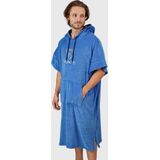 Brunotti Beponcho Heren Poncho - Blauw - ONE SIZE