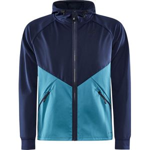 Craft - CORE Glide Hood Jacket - Premium sportjas - Blauw - Heren - Maat M