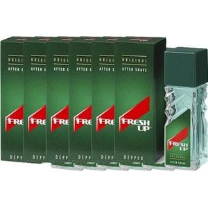 Fresh Up Aftershave Depper Voordeelverpakking 6 x 100 ml