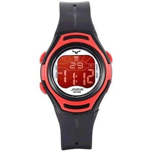 Kinderhorloge Stopwatch - Alarm - LED Display - Rood