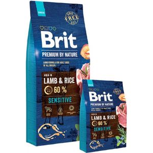 Brit Premium by Nature Sensitive Lamb Droog hondenvoer Lam, Rijst 3 kg