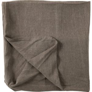 J-line - Hoes Voor Poef Monaco Linnen Desert Taupe - 105x104x49cm