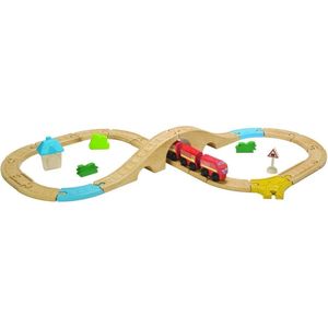 Plantoys Treinset 29-Delig