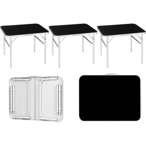 Rootz Ultimate Outdoor Klaptafel - Draagbare tafel - Verstelbare tafel - Lichtgewicht, compact, stevig - 55 cm x 25,5/58,5 cm x 75 cm