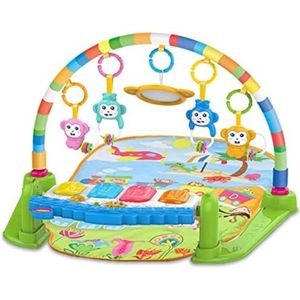 Velox Speelkleed baby met boog- Speelmat met boog - Activiteitenboog - Activiteitenboog voor baby's - 84*65*45cm (Groen)