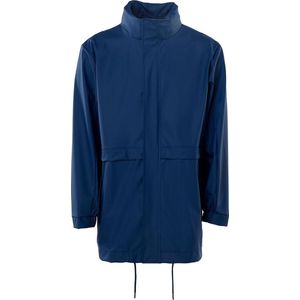 Rains - Maat XXS - Tracksuit Jacket 1262 Regenjas Unisex - Blauw