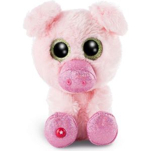 Nici Knuffel Glubschis Varken Junior 15 Cm Pluche Roze