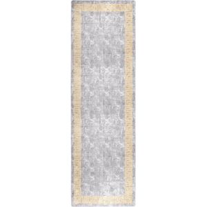 vidaXL-Vloerkleed-wasbaar-anti-slip-80x300-cm-grijs