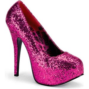 Pleaser Pink Label - TEEZE-06GW Hoge hakken - US 11 - 41 Shoes - Roze