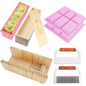 Goodivery ® Complete Zelf Zeep Maak Set met Diverse Snijders en Siliconen Mallen